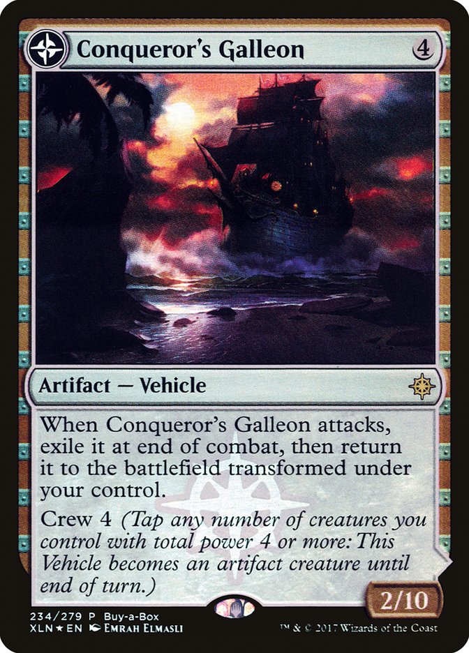 Conqueror's Galleon // Conqueror's Foothold (Buy-A-Box) [Ixalan Treasure Chest] - Magic: The Gathering - Card Brawlers | Quebec | Canada |