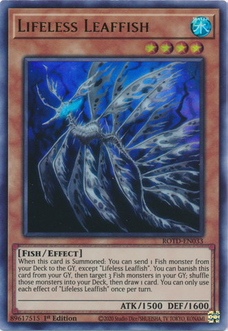 Lifeless Leaffish [ROTD-EN033] Ultra Rare - Yu-Gi-Oh! - Card Brawlers | Quebec | Canada |