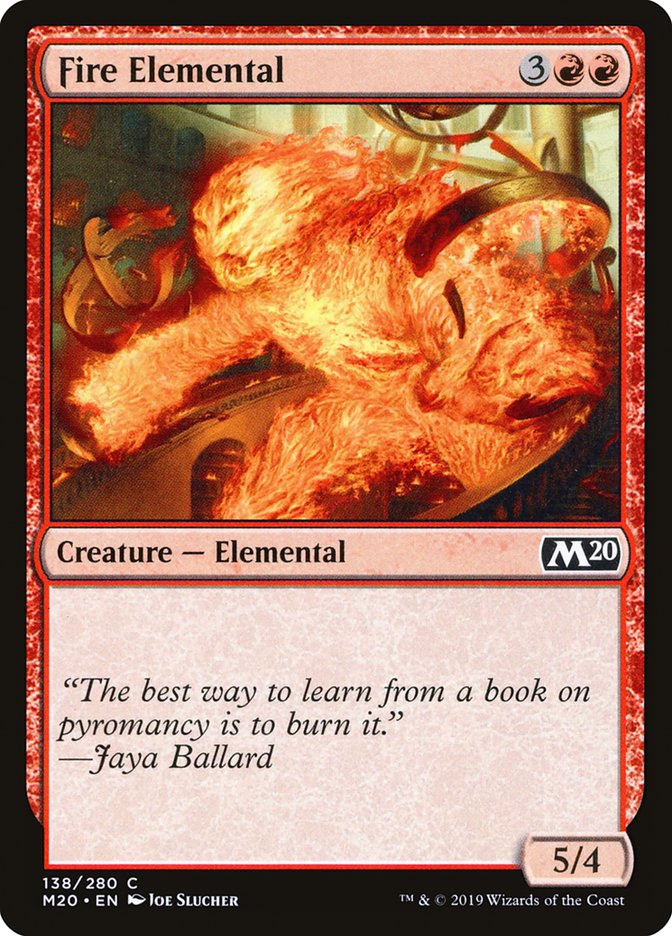 Fire Elemental [Core Set 2020] - Magic: The Gathering - Card Brawlers | Quebec | Canada |