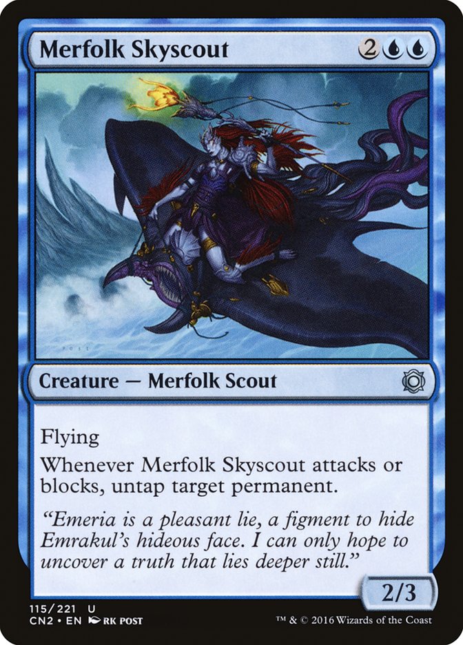 Merfolk Skyscout [Conspiracy: Take the Crown] - Magic: The Gathering - Card Brawlers | Quebec | Canada |
