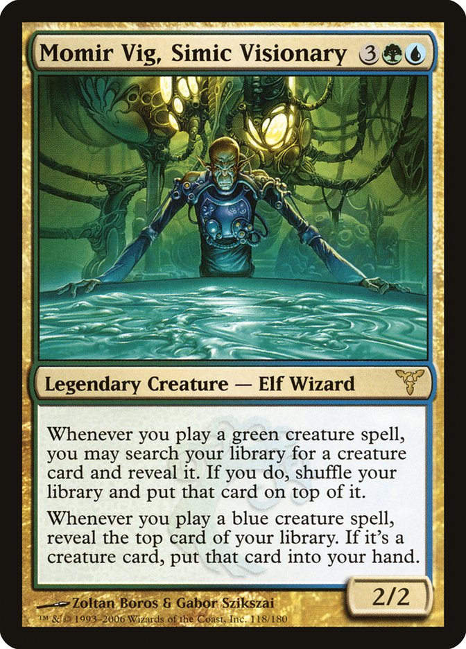 Momir Vig, Simic Visionary [Dissension] - Magic: The Gathering - Card Brawlers | Quebec | Canada |