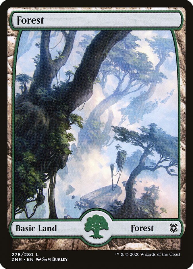 Forest (278) [Zendikar Rising] - Magic: The Gathering - Card Brawlers | Quebec | Canada |