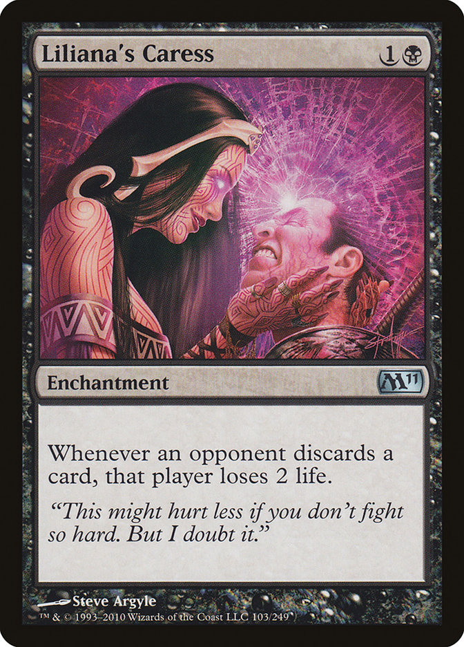Liliana's Caress [Magic 2011] - Magic: The Gathering - Card Brawlers | Quebec | Canada |