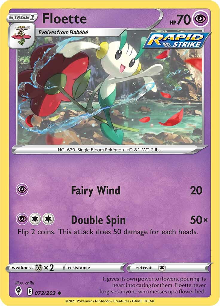 Floette (072/203) [Sword & Shield: Evolving Skies] - Pokémon - Card Brawlers | Quebec | Canada |