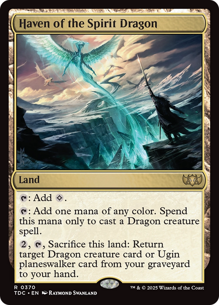 Haven of the Spirit Dragon [Tarkir: Dragonstorm Commander] - Magic: The Gathering - Card Brawlers | Quebec | Canada |