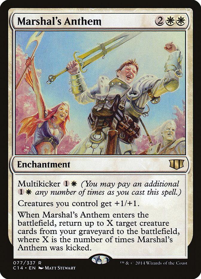 Marshal's Anthem [Commander 2014] - Magic: The Gathering - Card Brawlers | Quebec | Canada |