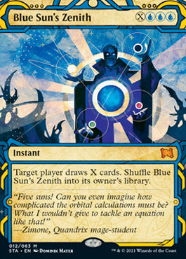 Blue Sun's Zenith (Foil Etched) [Strixhaven: School of Mages Mystical Archive] - Magic: The Gathering - Card Brawlers | Quebec | Canada |
