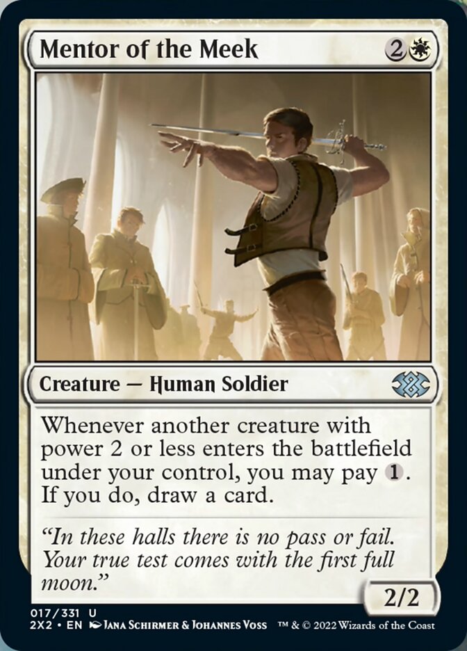 Mentor of the Meek [Double Masters 2022] - Magic: The Gathering - Card Brawlers | Quebec | Canada |