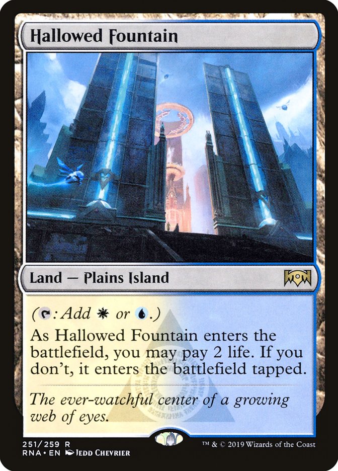 Hallowed Fountain [Ravnica Allegiance] - Magic: The Gathering - Card Brawlers | Quebec | Canada |
