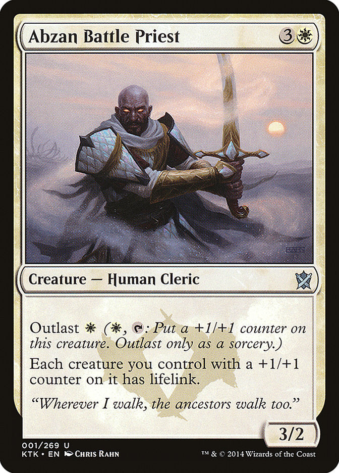 Abzan Battle Priest [Khans of Tarkir] - Magic: The Gathering - Card Brawlers | Quebec | Canada |