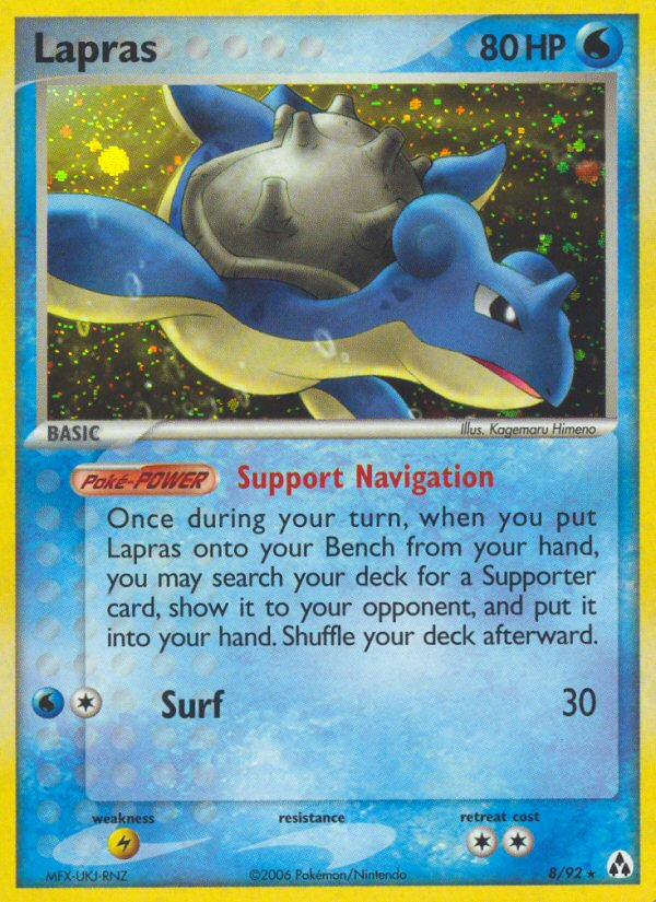 Lapras (8/92) [EX: Legend Maker] - Pokémon - Card Brawlers | Quebec | Canada |