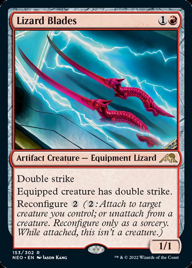 Lizard Blades [Kamigawa: Neon Dynasty] - Magic: The Gathering - Card Brawlers | Quebec | Canada |