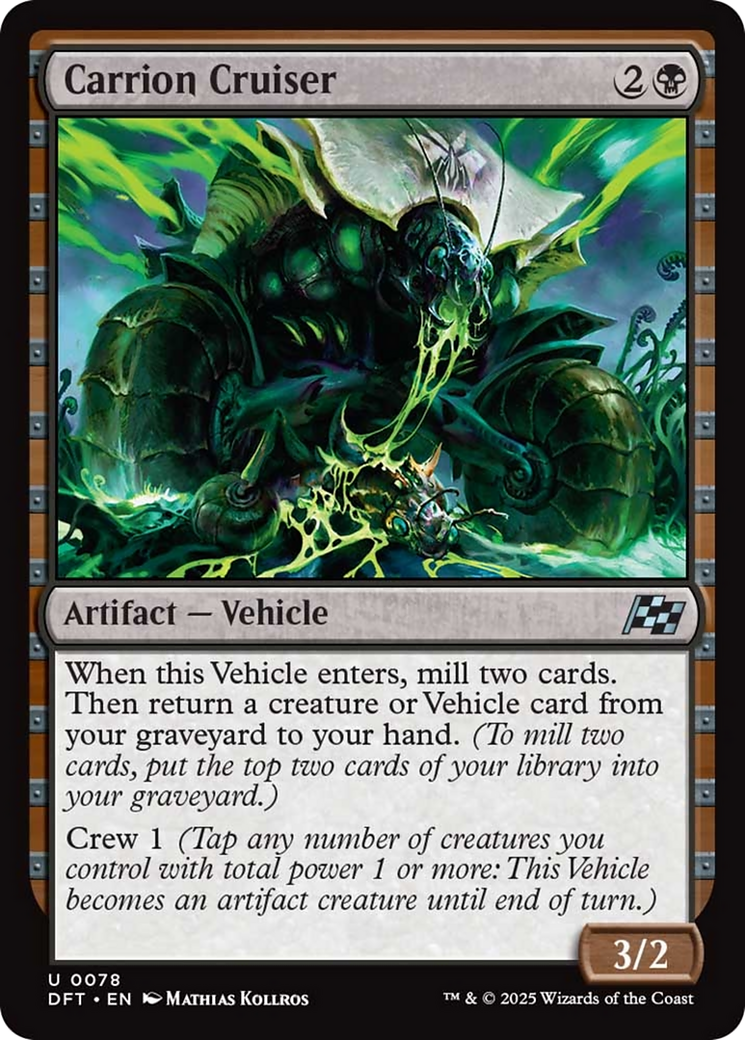 Carrion Cruiser [Aetherdrift] - Magic: The Gathering - Card Brawlers | Quebec | Canada |