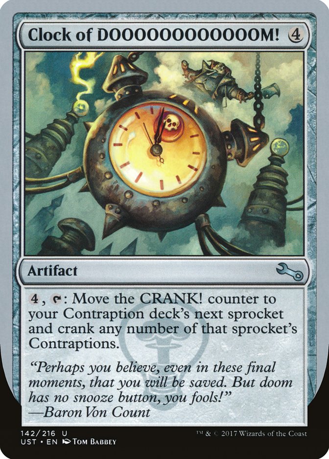 Clock of DOOOOOOOOOOOOM! [Unstable] - Magic: The Gathering - Card Brawlers | Quebec | Canada |