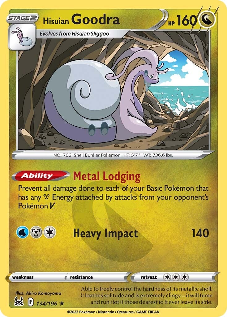 Hisuian Goodra (134/196) [Sword & Shield: Lost Origin] - Pokémon - Card Brawlers | Quebec | Canada |