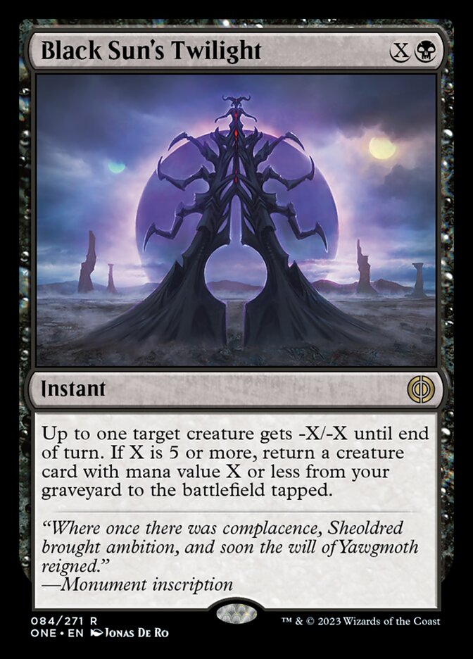 Black Sun's Twilight [Phyrexia: All Will Be One] - Magic: The Gathering - Card Brawlers | Quebec | Canada |