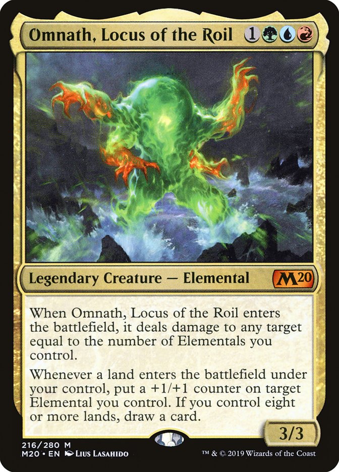Omnath, Locus of the Roil [Core Set 2020] - Magic: The Gathering - Card Brawlers | Quebec | Canada |
