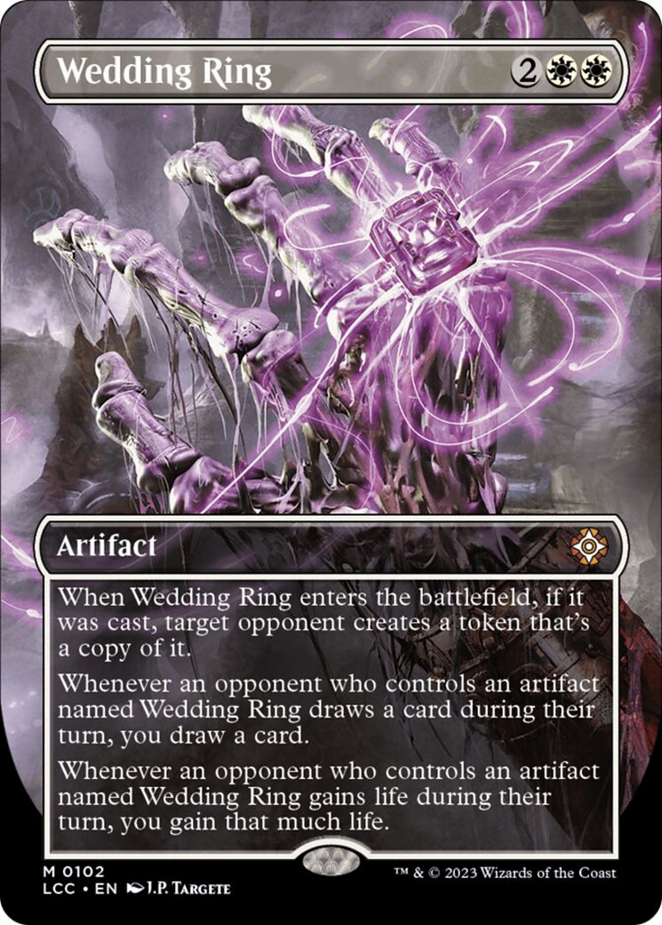 Wedding Ring (Borderless) [The Lost Caverns of Ixalan Commander] - Magic: The Gathering - Card Brawlers | Quebec | Canada |