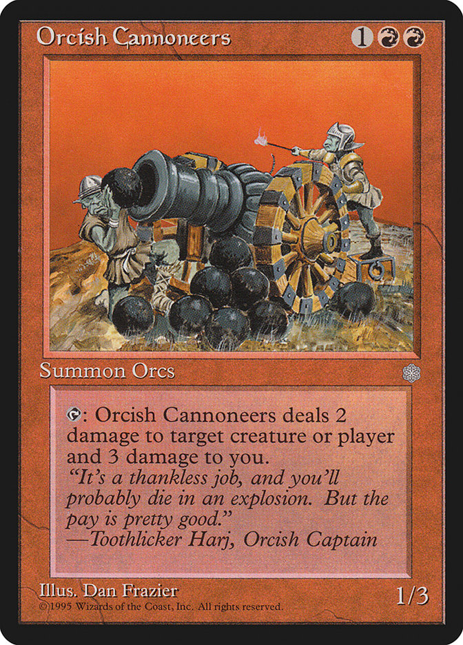 Orcish Cannoneers [Ice Age] - Magic: The Gathering - Card Brawlers | Quebec | Canada |