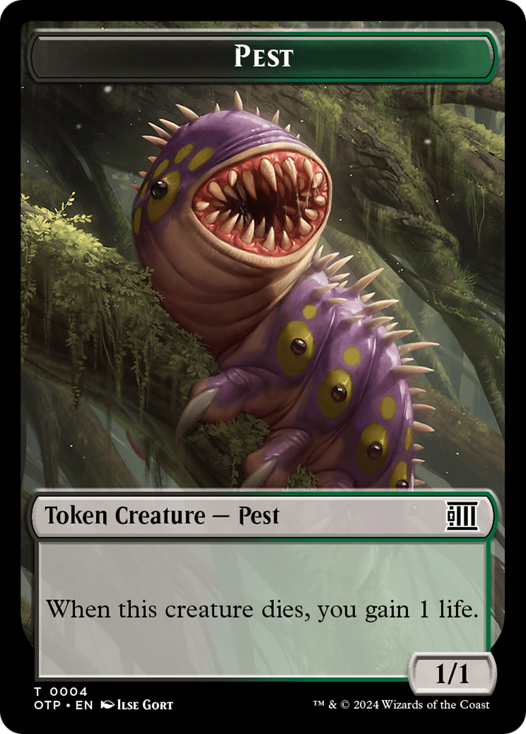 Pest Token [Outlaws of Thunder Junction: Breaking News Tokens] - Magic: The Gathering - Card Brawlers | Quebec | Canada |