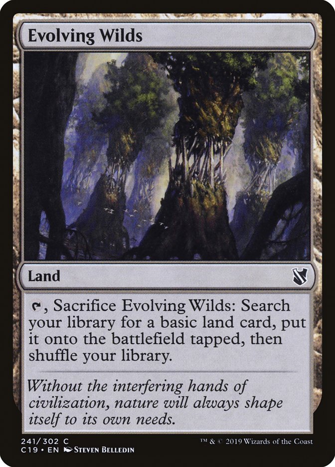 Evolving Wilds [Commander 2019] - Magic: The Gathering - Card Brawlers | Quebec | Canada |