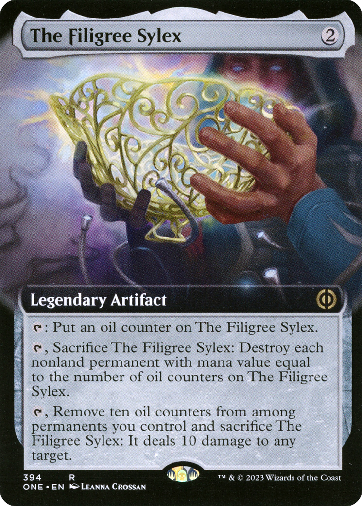 The Filigree Sylex (Extended Art) [Phyrexia: All Will Be One] - Magic: The Gathering - Card Brawlers | Quebec | Canada |