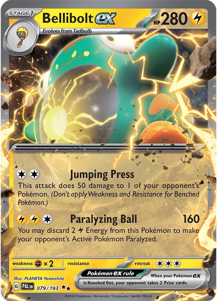 Bellibolt ex (079/193) [Scarlet & Violet: Paldea Evolved] - Pokémon - Card Brawlers | Quebec | Canada |