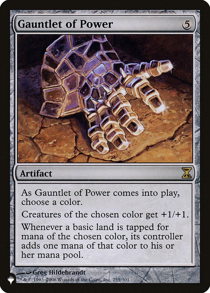 Gauntlet of Power [The List] - Magic: The Gathering - Card Brawlers | Quebec | Canada |