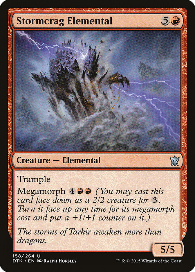 Stormcrag Elemental [Dragons of Tarkir] - Magic: The Gathering - Card Brawlers | Quebec | Canada |