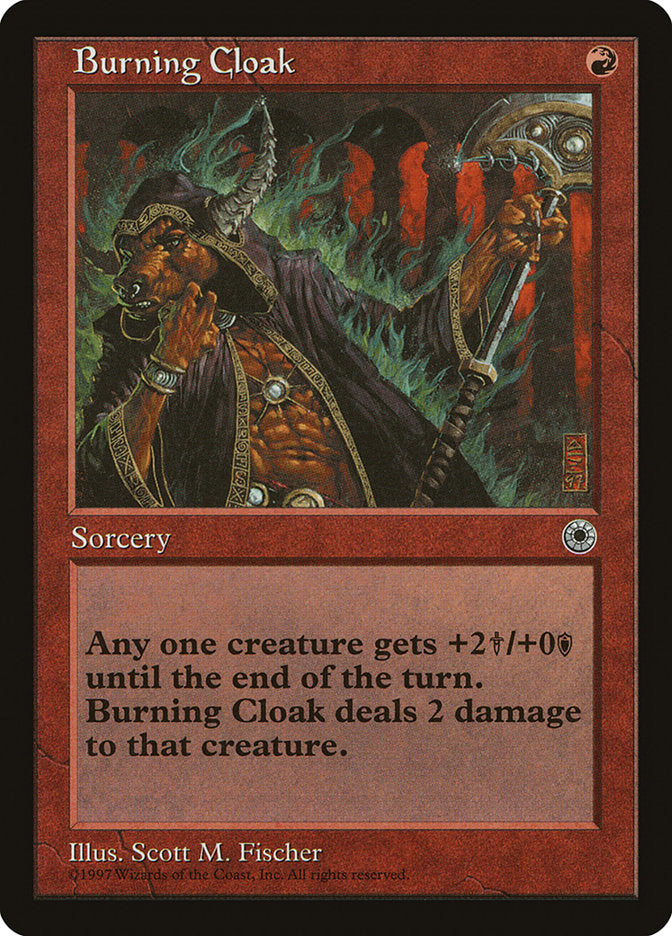Burning Cloak [Portal] - Magic: The Gathering - Card Brawlers | Quebec | Canada |