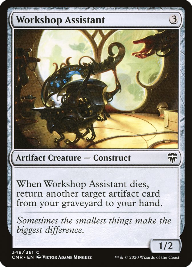 Workshop Assistant [Commander Legends] - Magic: The Gathering - Card Brawlers | Quebec | Canada |