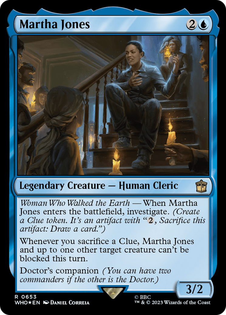 Martha Jones (Surge Foil) [Doctor Who] - Magic: The Gathering - Card Brawlers | Quebec | Canada |