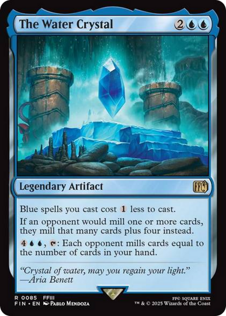 The Water Crystal [FINAL FANTASY] - Magic: The Gathering - Card Brawlers | Quebec | Canada |