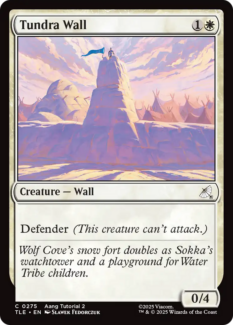 Tundra Wall (0275) [Avatar: The Last Airbender: Eternal-Legal] - Magic: The Gathering - Card Brawlers | Quebec | Canada |