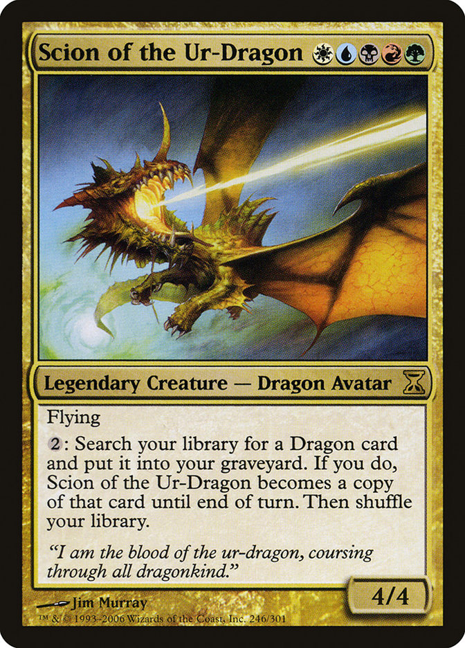 Scion of the Ur-Dragon [Time Spiral] - Magic: The Gathering - Card Brawlers | Quebec | Canada |