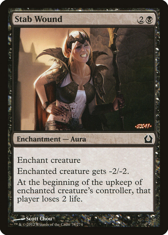 Stab Wound [Return to Ravnica] - Magic: The Gathering - Card Brawlers | Quebec | Canada |