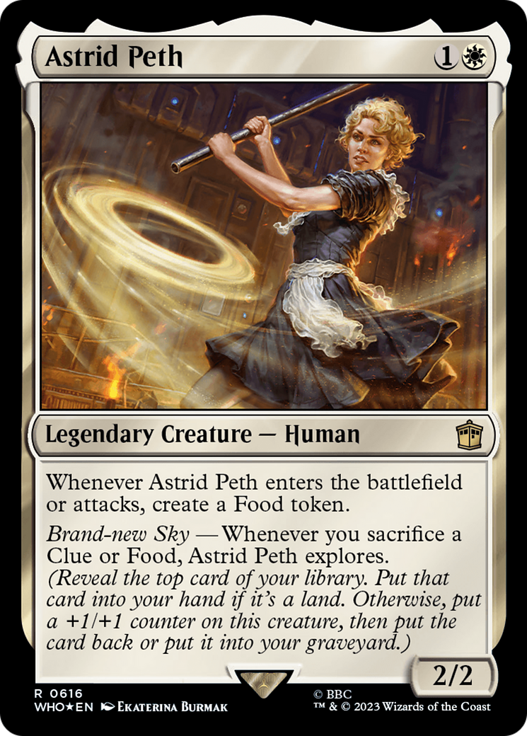 Astrid Peth (Surge Foil) [Doctor Who] - Magic: The Gathering - Card Brawlers | Quebec | Canada |