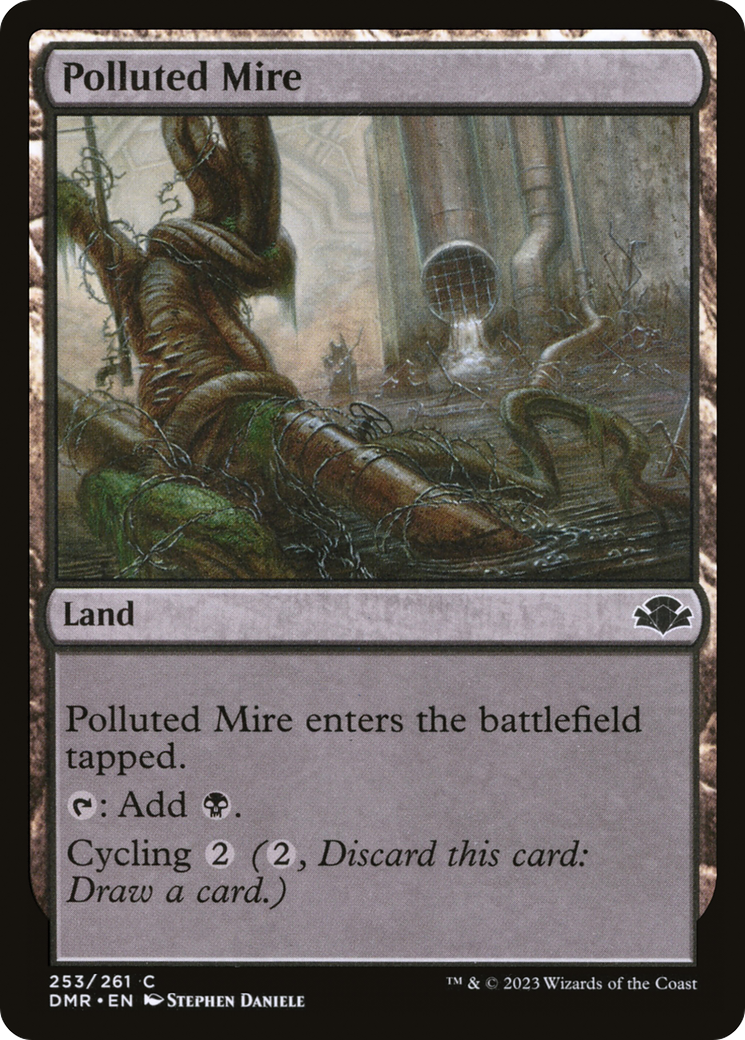 Polluted Mire [Dominaria Remastered] - Magic: The Gathering - Card Brawlers | Quebec | Canada |