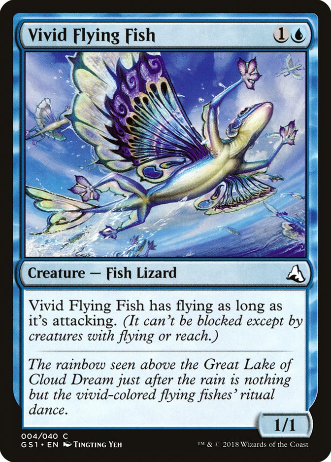 Vivid Flying Fish [Global Series Jiang Yanggu & Mu Yanling] - Magic: The Gathering - Card Brawlers | Quebec | Canada |