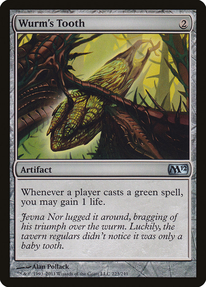 Wurm's Tooth [Magic 2012] - Magic: The Gathering - Card Brawlers | Quebec | Canada |