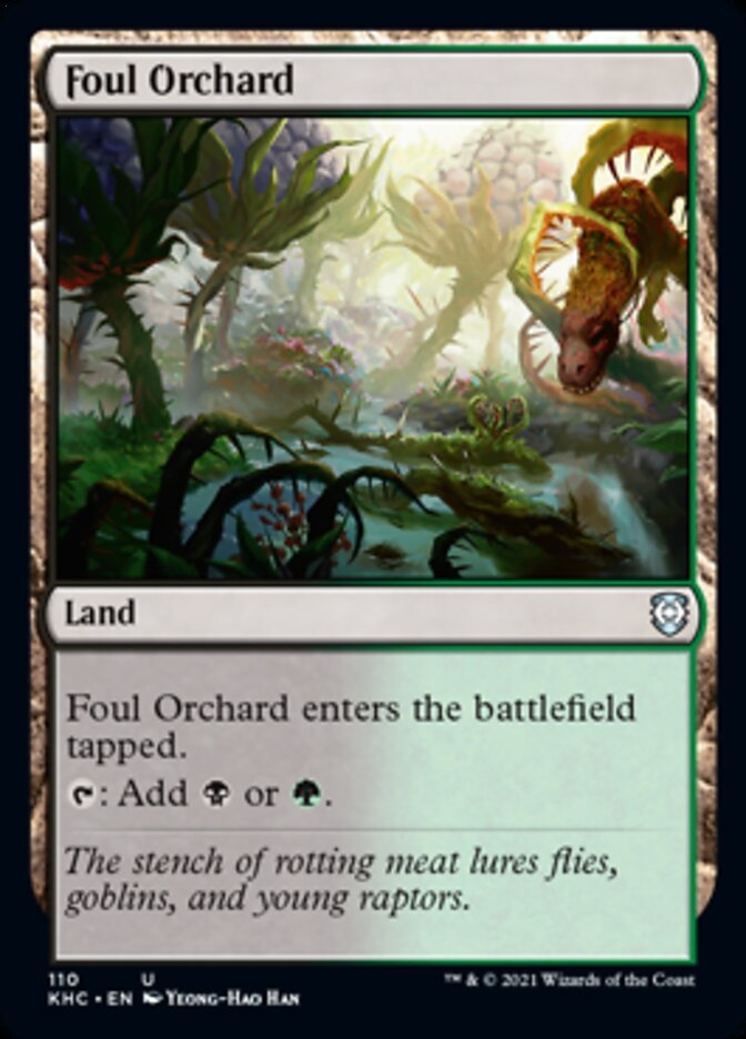 Foul Orchard [Kaldheim Commander] - Magic: The Gathering - Card Brawlers | Quebec | Canada |