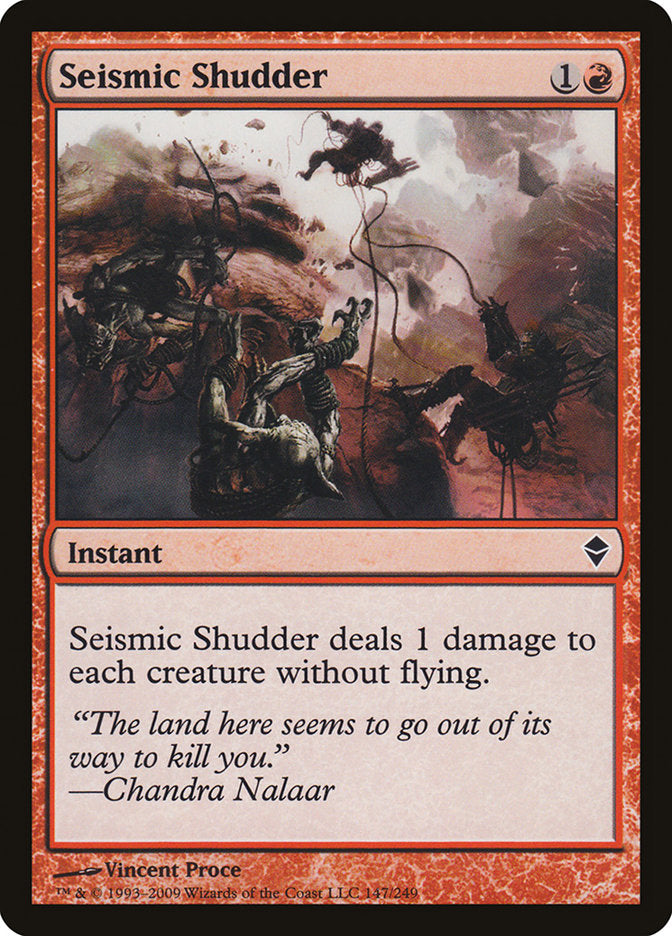 Seismic Shudder [Zendikar] - Magic: The Gathering - Card Brawlers | Quebec | Canada |