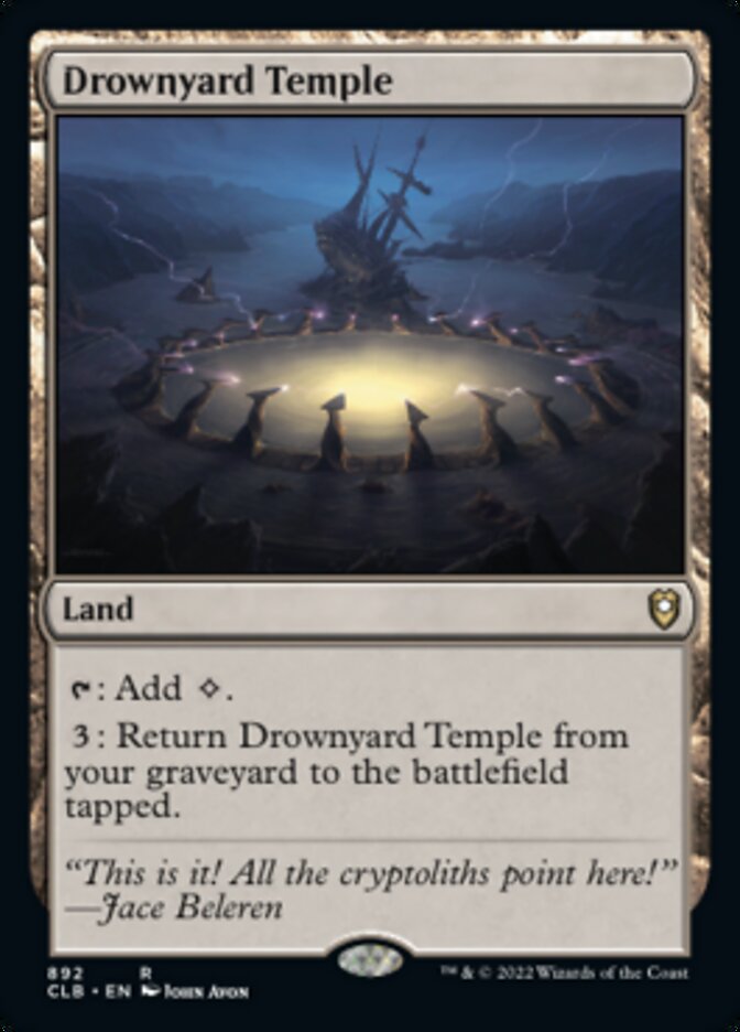 Drownyard Temple [Commander Legends: Battle for Baldur's Gate] - Magic: The Gathering - Card Brawlers | Quebec | Canada |
