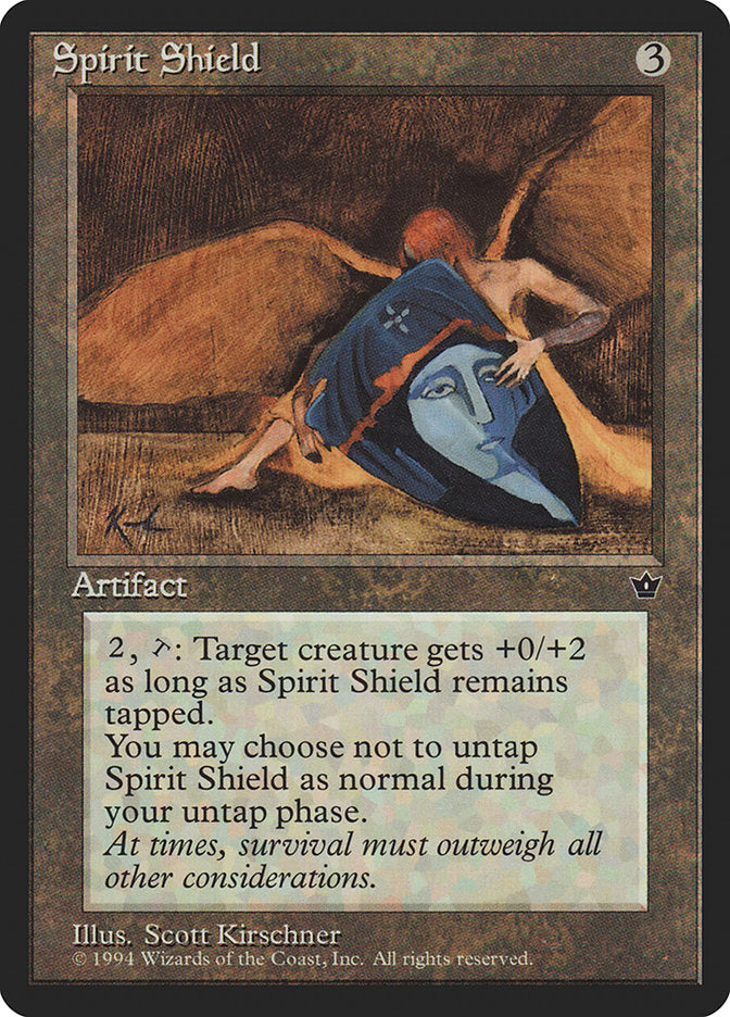 Spirit Shield [Fallen Empires] - Magic: The Gathering - Card Brawlers | Quebec | Canada |