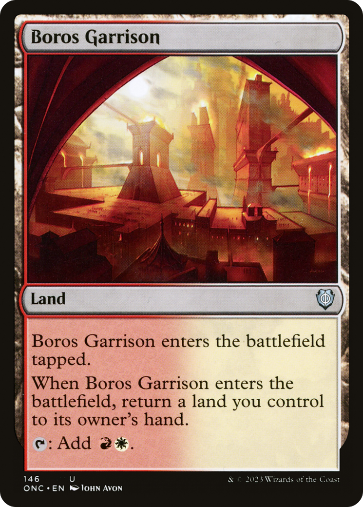 Boros Garrison [Phyrexia: All Will Be One Commander] - Magic: The Gathering - Card Brawlers | Quebec | Canada |