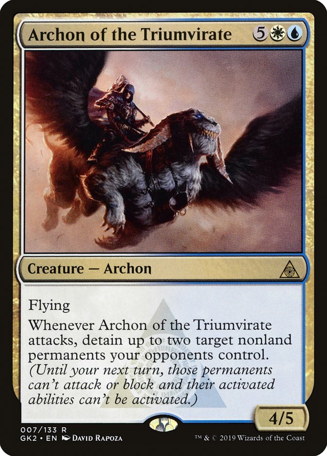 Archon of the Triumvirate [Ravnica Allegiance Guild Kit] - Magic: The Gathering - Card Brawlers | Quebec | Canada |