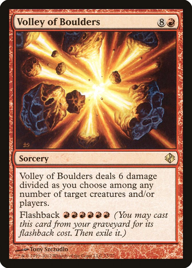 Volley of Boulders [Duel Decks: Venser vs. Koth] - Magic: The Gathering - Card Brawlers | Quebec | Canada |