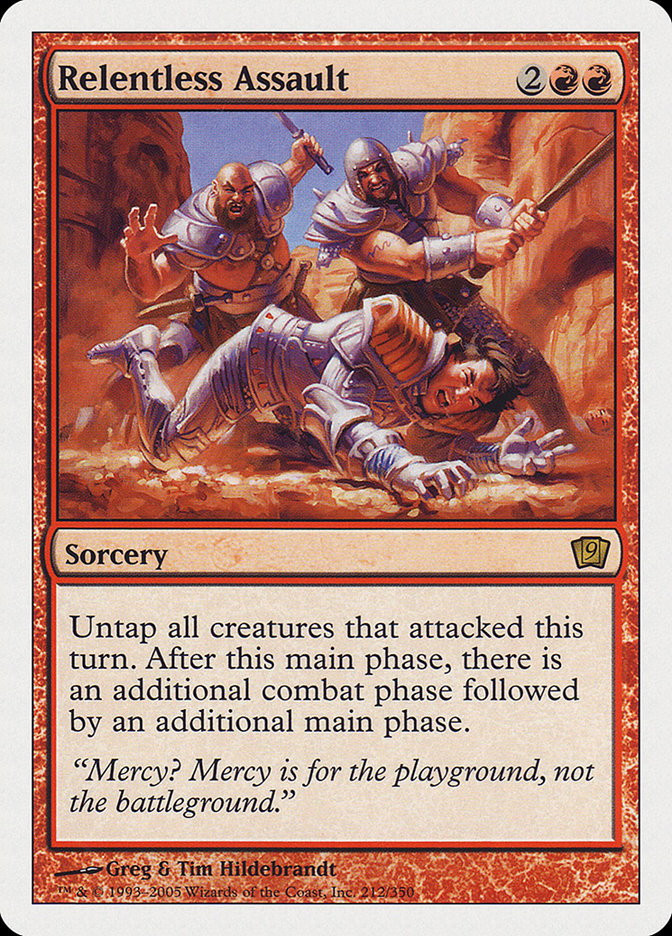Relentless Assault [Ninth Edition] - Magic: The Gathering - Card Brawlers | Quebec | Canada |