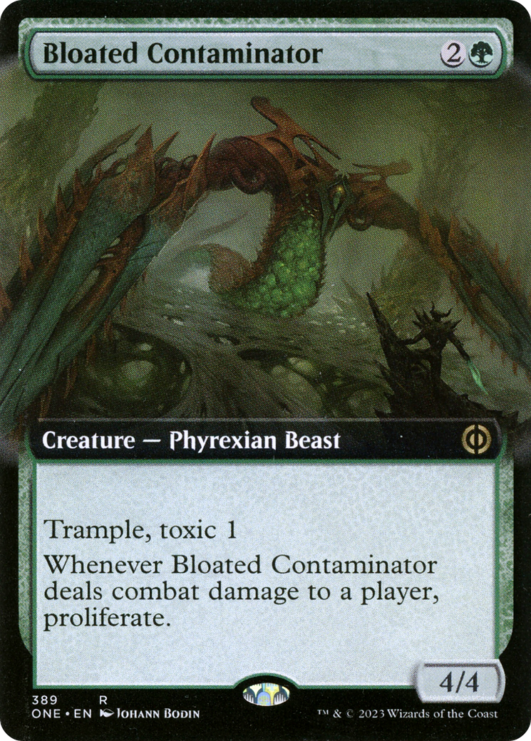 Bloated Contaminator (Extended Art) [Phyrexia: All Will Be One] - Magic: The Gathering - Card Brawlers | Quebec | Canada |