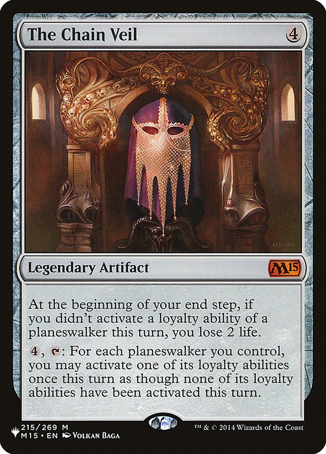 The Chain Veil [The List] - Magic: The Gathering - Card Brawlers | Quebec | Canada |